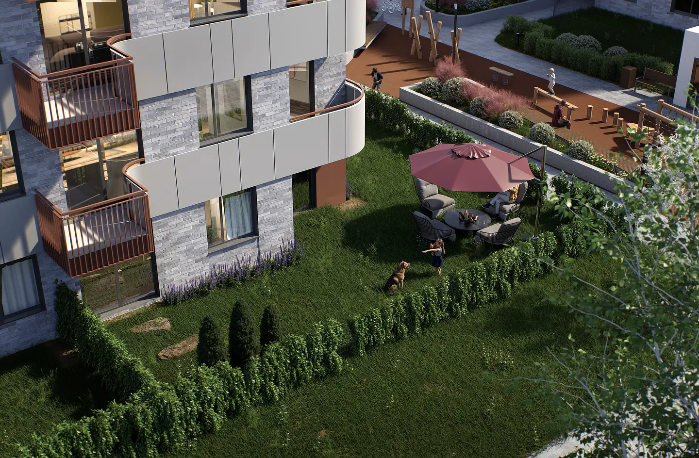 Os. Albatrosów II - Mieszkania